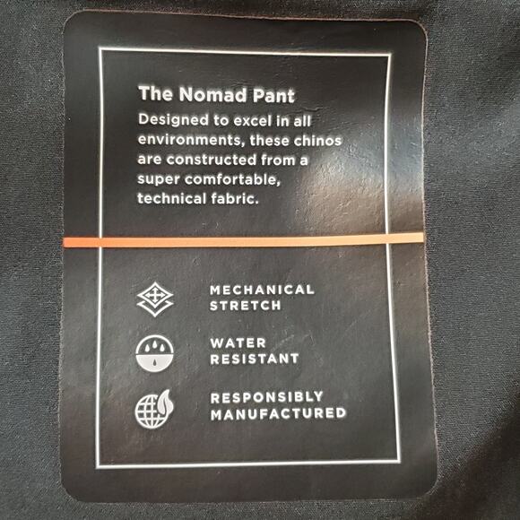 Proof Huckberry Mens Size 30X31 Nomad Chino Straight Fit Performance Pants Green - Picture 9 of 9